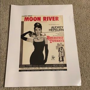 “Breakfast at Tiffany’s” AH print